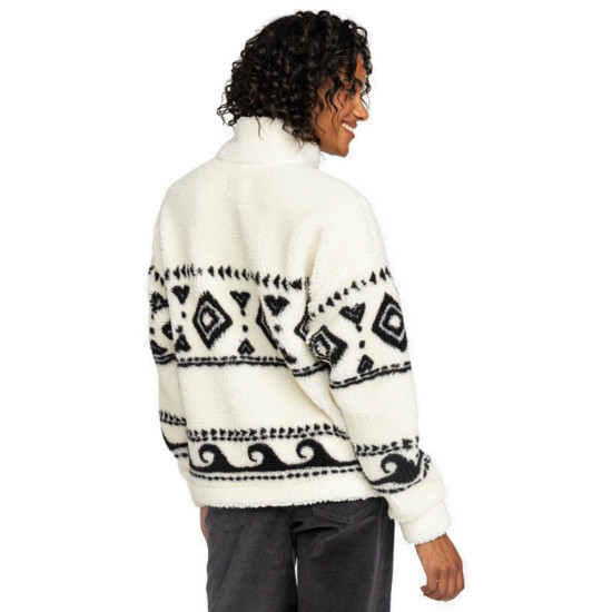 Roxy Γυναικεία fleece μπλούζα Treasure Soul - Half Zip Polar Pullover